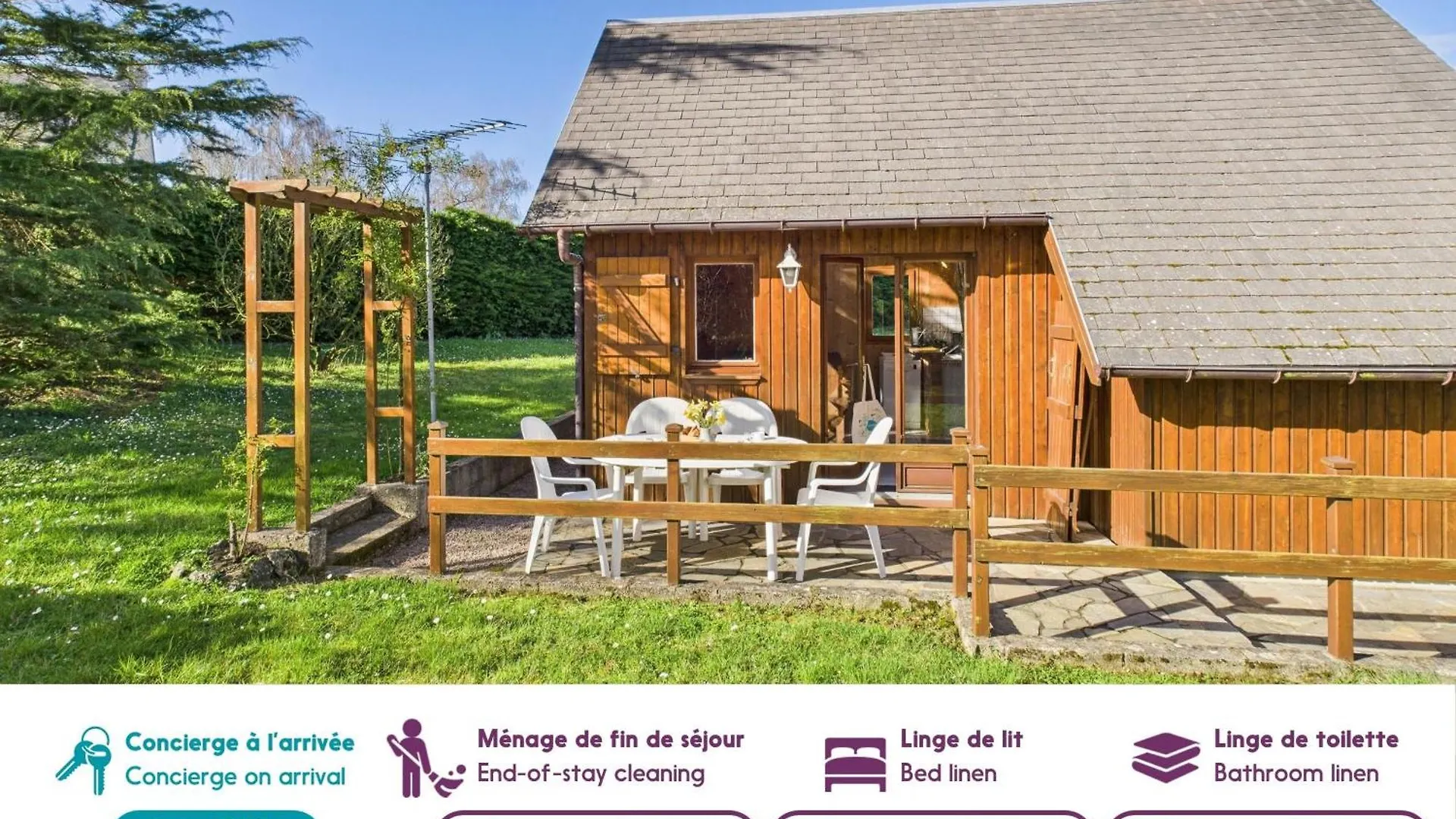 Chalet 2 Adultes 2 Enfants - Jardin Et Terrasse Plurien 0*,  Frankrike