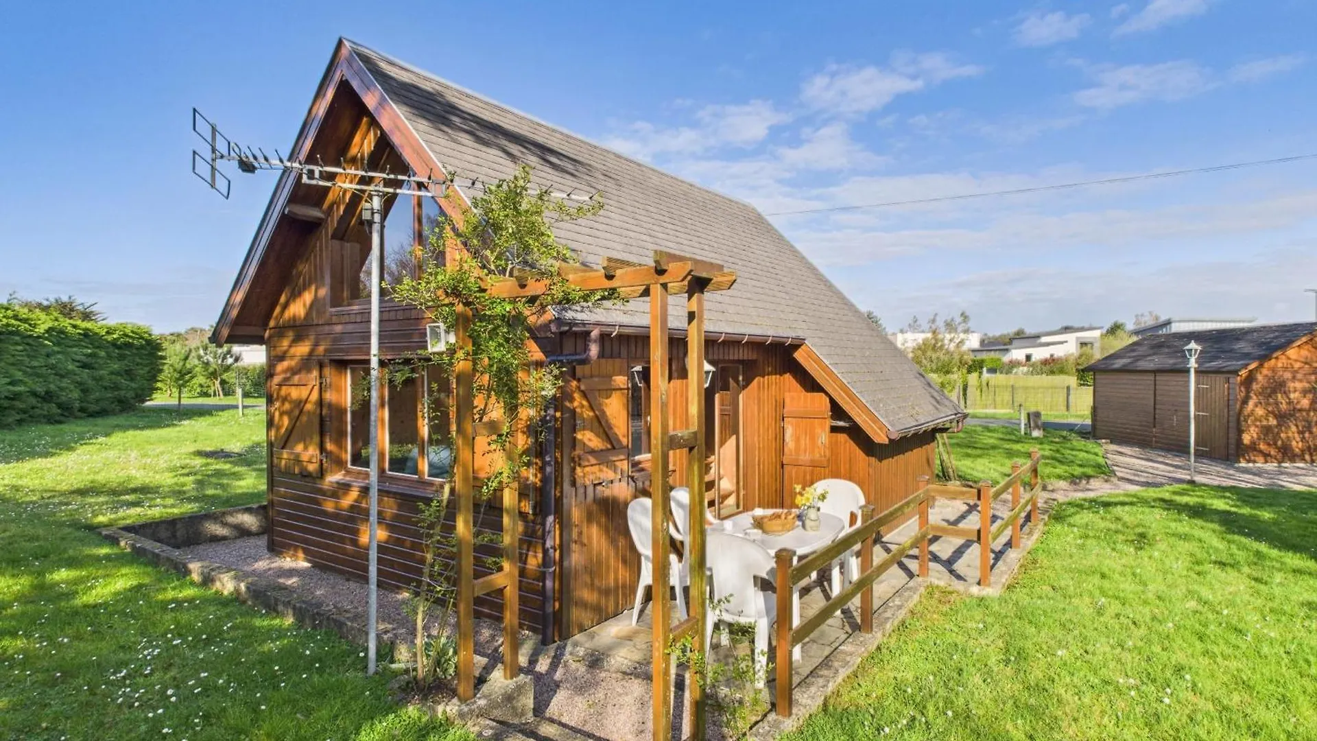 Chalet 2 Adultes 2 Enfants - Jardin Et Terrasse Plurien Frankrike